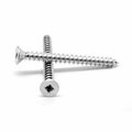 Asmc Industrial No.8-15 x 1.5 Square Drive Flat Head Type A Sheet Metal Screw, 18-8 Stainless Steel, 1000PK 0000-215891-1000